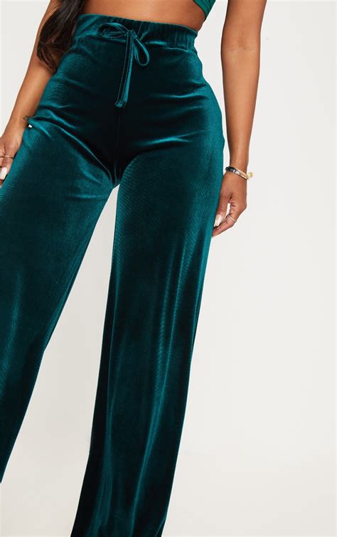 emerald green gucci|GG velvet pant in emerald green .